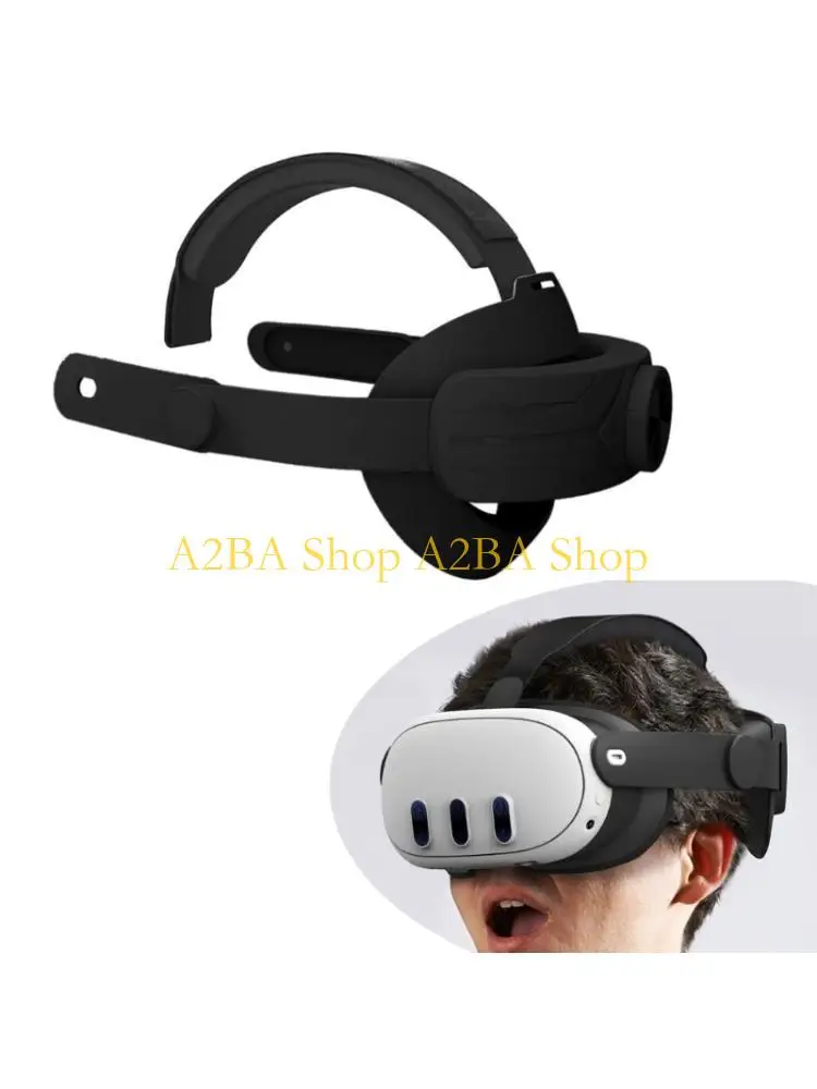 A2BA Heavy Duty Alternative Head Support For Virtual Reality Device And Removes Tight Sensation