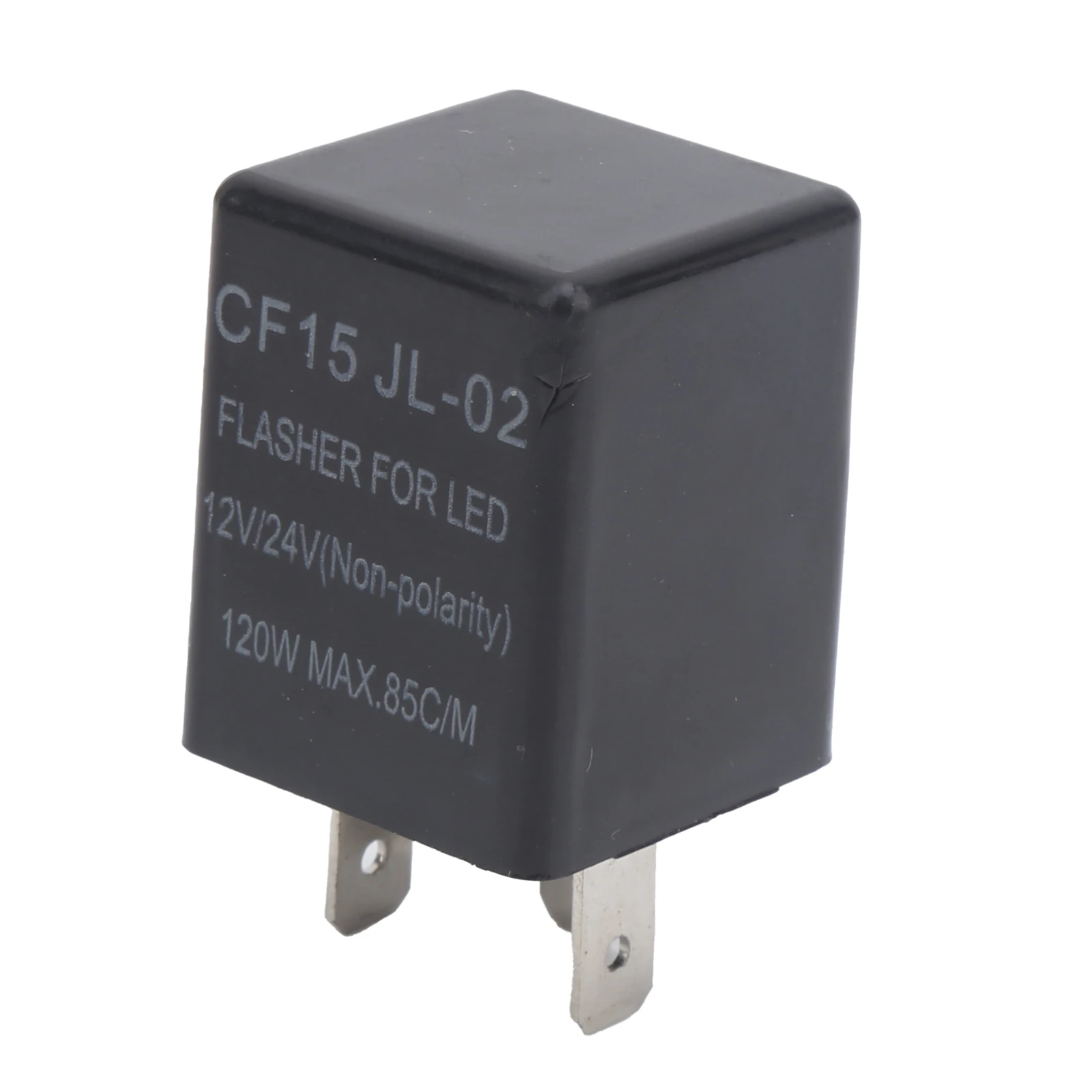 JL-02 LED-Blinker, nicht Polarität, LED-Blinker, LED-Blinker, nicht Polarität, 12 V, 24 V, ABS, normalerweise offenes Blitzrelais CF15 JL-02
