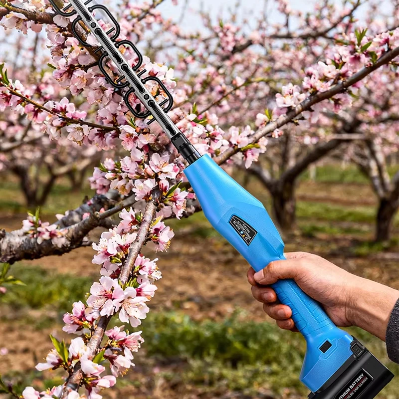 Electric Flower Thinning Machine Vegetable Flowering Machine Lithium-Ion Battery-Powered Leaf Thinning Tool
