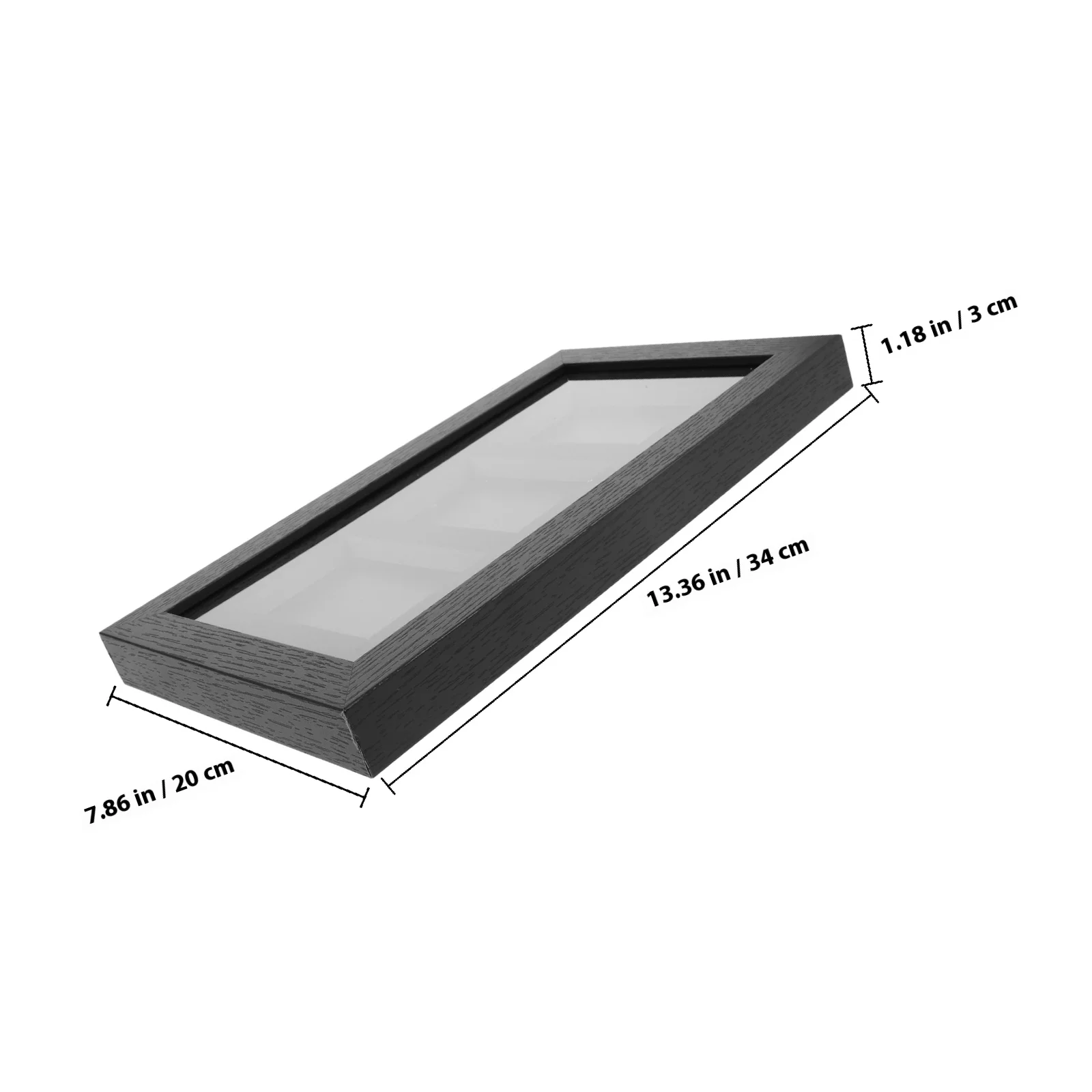 Caixa de exibição quadro para cartões fixado na parede titular do cartão de negociação esportes caso de exibição coletor vitrine organizador