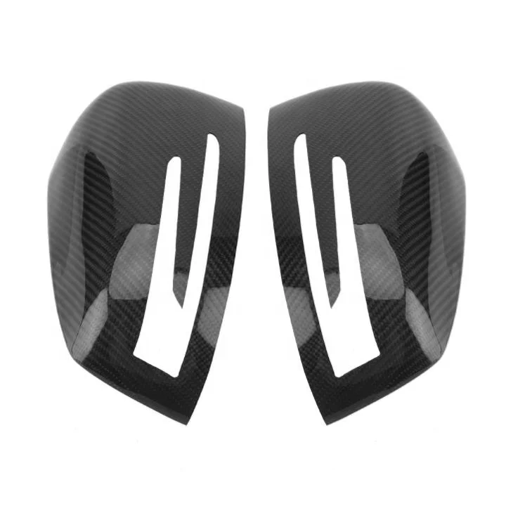 

New Carbon Fiber Side Rearview Mirror Cover For ABCES Class Exterior Trim Accessory