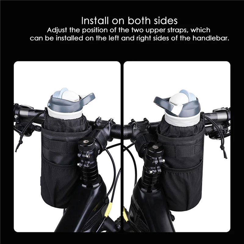 

5X Rhinowalk Cycling Water Bottle Carrier Pouch Bicycle Carrier Bag MTB Bike Kettle Bag Insulation Kettle Handlebar Bag