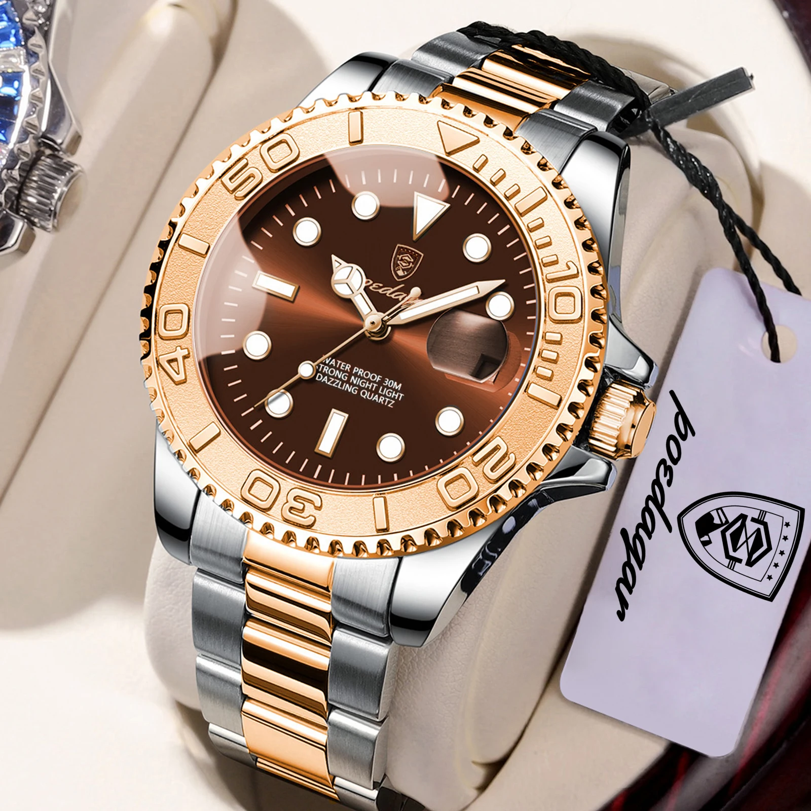 Men's Business Creative Luminous Waterproof Watch