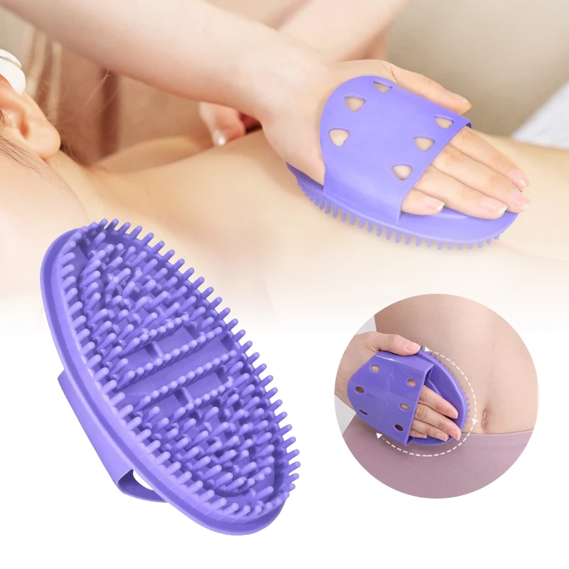 Gloves Anti-Cellulite Slimming Relaxing Scrub Massager Living Meridian Brush Bath Spa Soft Cellulite Body Massage Relaxing Brush