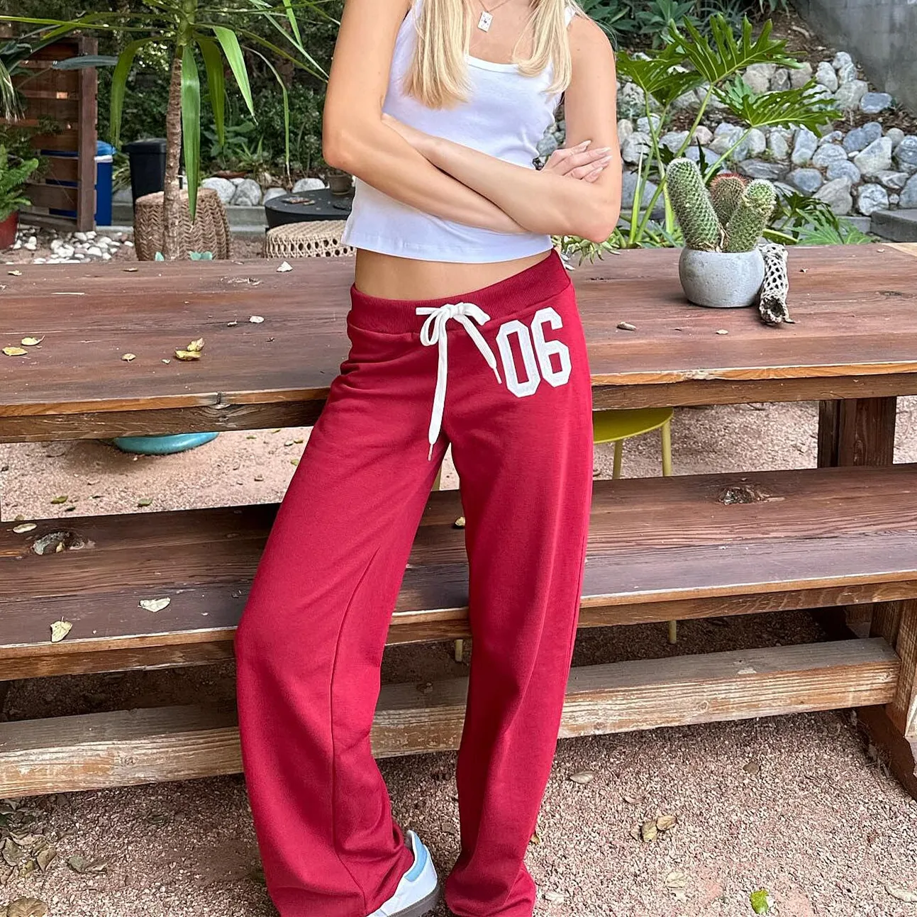 Women Shoes Joggers - Women's Straight Leg Sweatpants Casual Drawstring