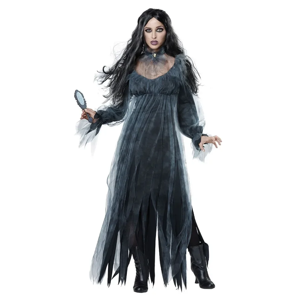 

Zombies Ghost Bride Costume Halloween Costumes for Women Game Role Ghost Vampire Cosplay Party Magic Moment Costume