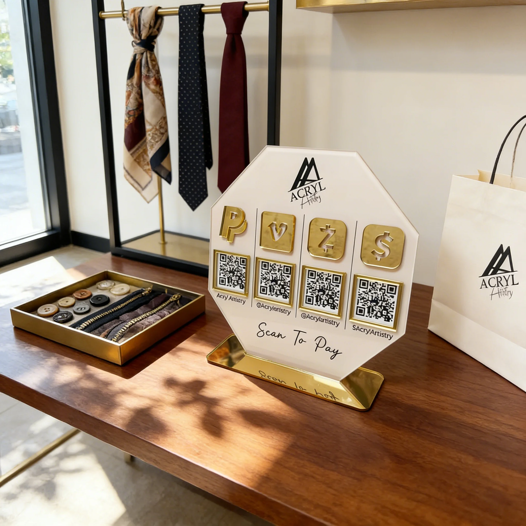 Gepersonaliseerde QR-code acry - Wedding Solution recensie en prijs