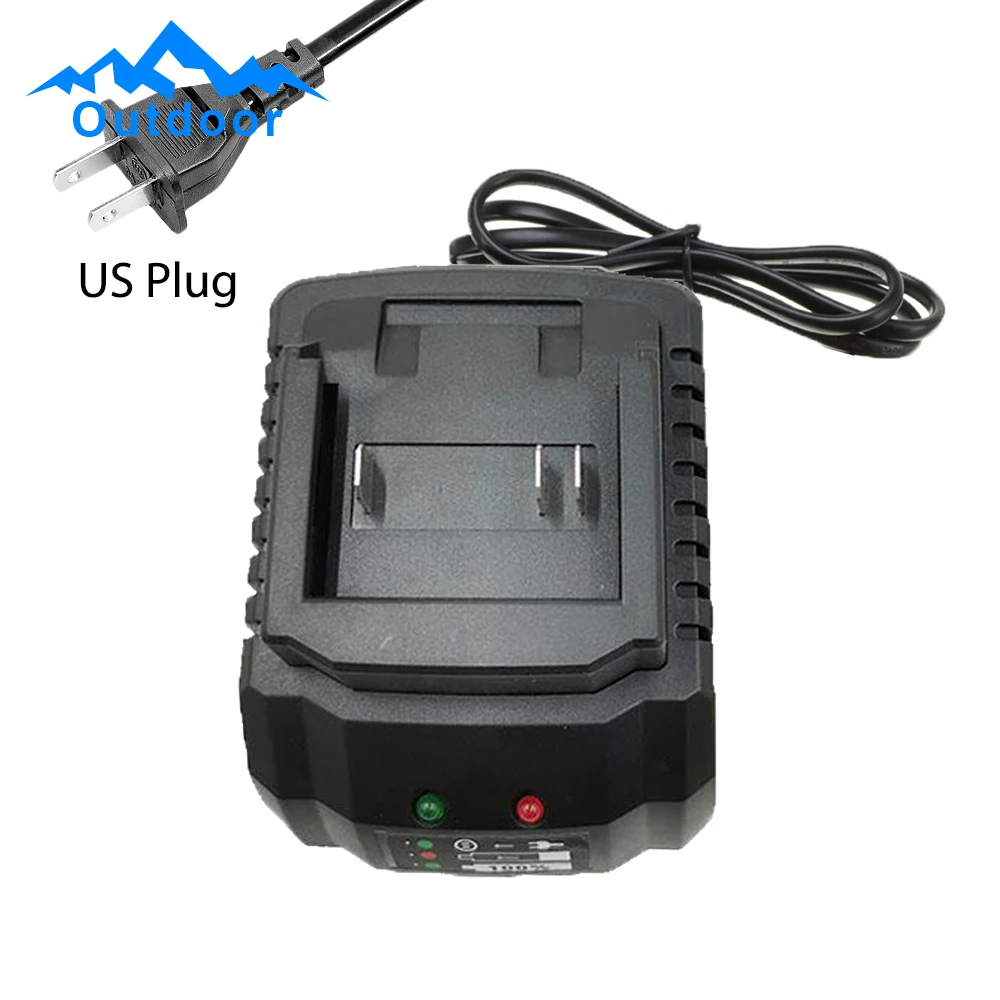 Caricatore della batteria agli ioni di litio Quick Charge 18V 21V Strumento di alimentazione portatile USA/UK/UE Plug per Makita BL1415 BL1815 BL1830 BL1850