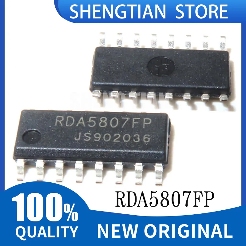 (10piece)100% New RDA5807FP RDA5807 sop-16 Chipset