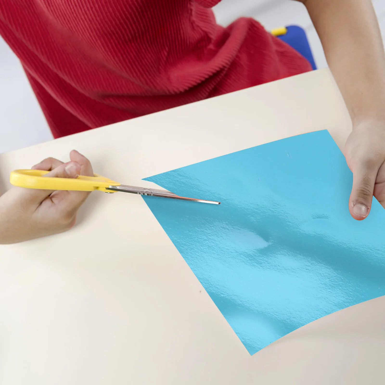 A4 مرآة معدنية البطاقات لامع ورقة ورقة DIY بها بنفسك الحرف الفن سكرابوكينغ دعوات الزفاف الزخرفية