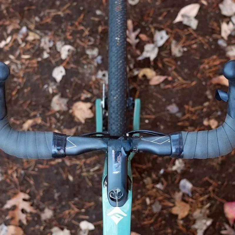 OBMCarbon fiber highway, bend handle inner wiring 31.8 * 440/460mm gravel handlebar