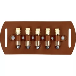 Medieval Witch Wizard Magic Potion Bottle Perfume Vials Holder Steampunk Belt Holster Alchemist Accessory Cosplay Costume Props