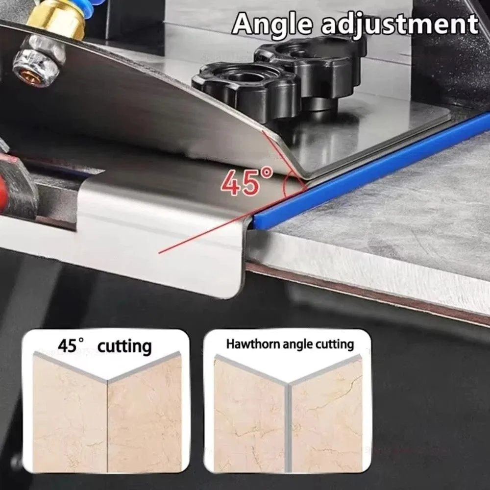 

45 Degree Chamfer Angle Grinder Stand Cutting High-precision Tile Grinder Attachments Antirust 100 Type Chamfered Bracket Base