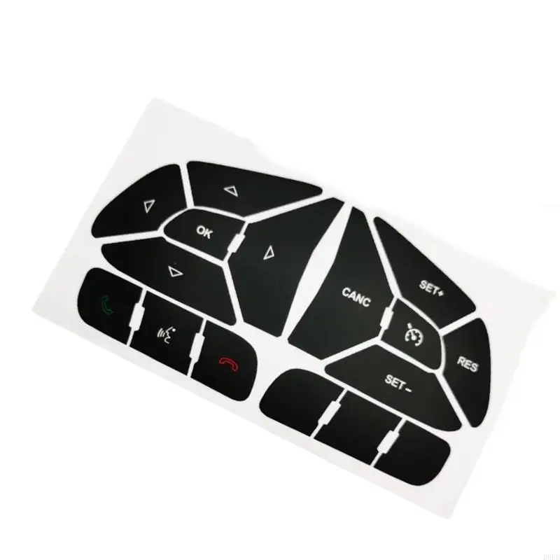 

Antiscratch Steering Control Panel Protective Film Design Car Accessories R6FB
