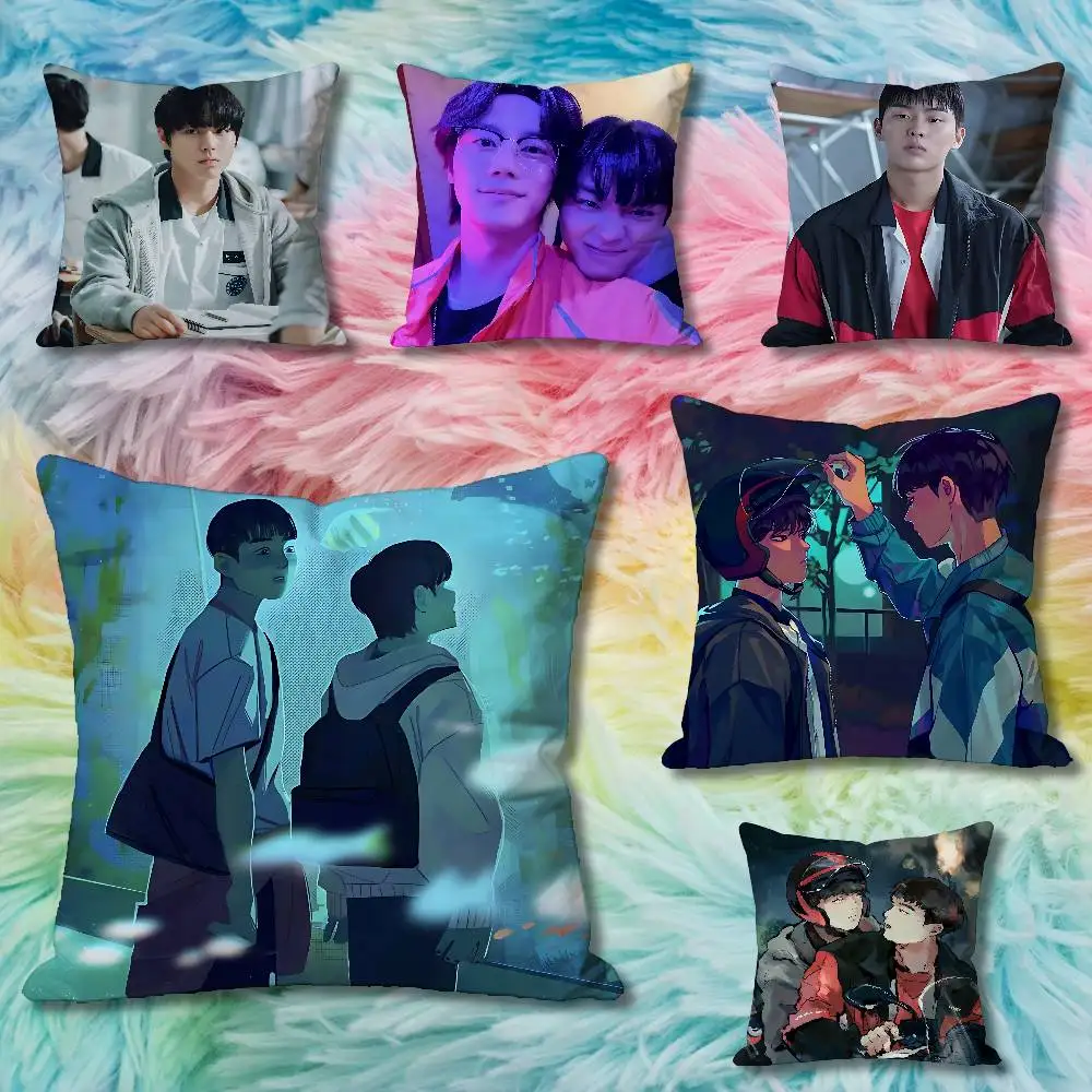 W-Weak H-Hero C-Class Print Pillow Case Aesthetic Bedroom Decor 30x30 40x40 45x45 50x50 60x60 65x65cm