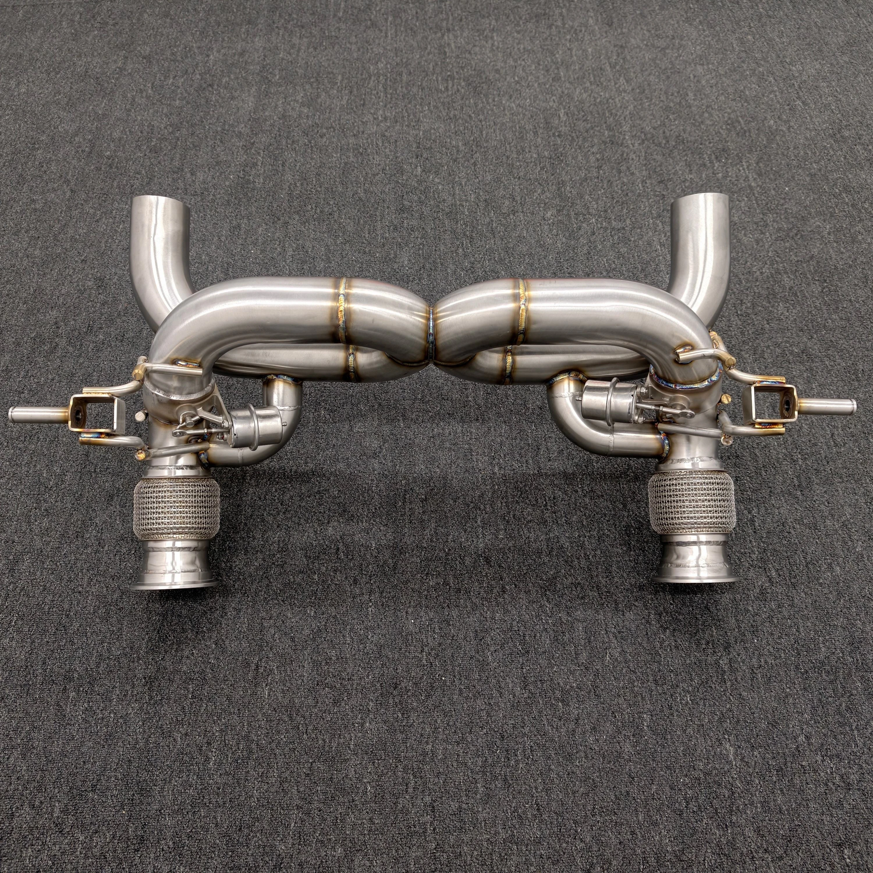 Premium Quality SUS 304 Exhaust Muffler Valvetronic Catback for Lamborghini Huracan EVO 5.2L 2019+ Exhaust Pipe