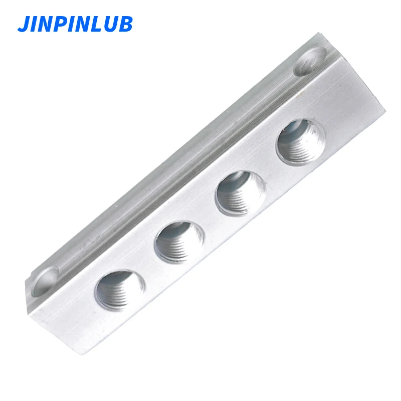 JINPINLUB 2-12way aluminum oxide alloy lubricant metering valve connector distributor block junction