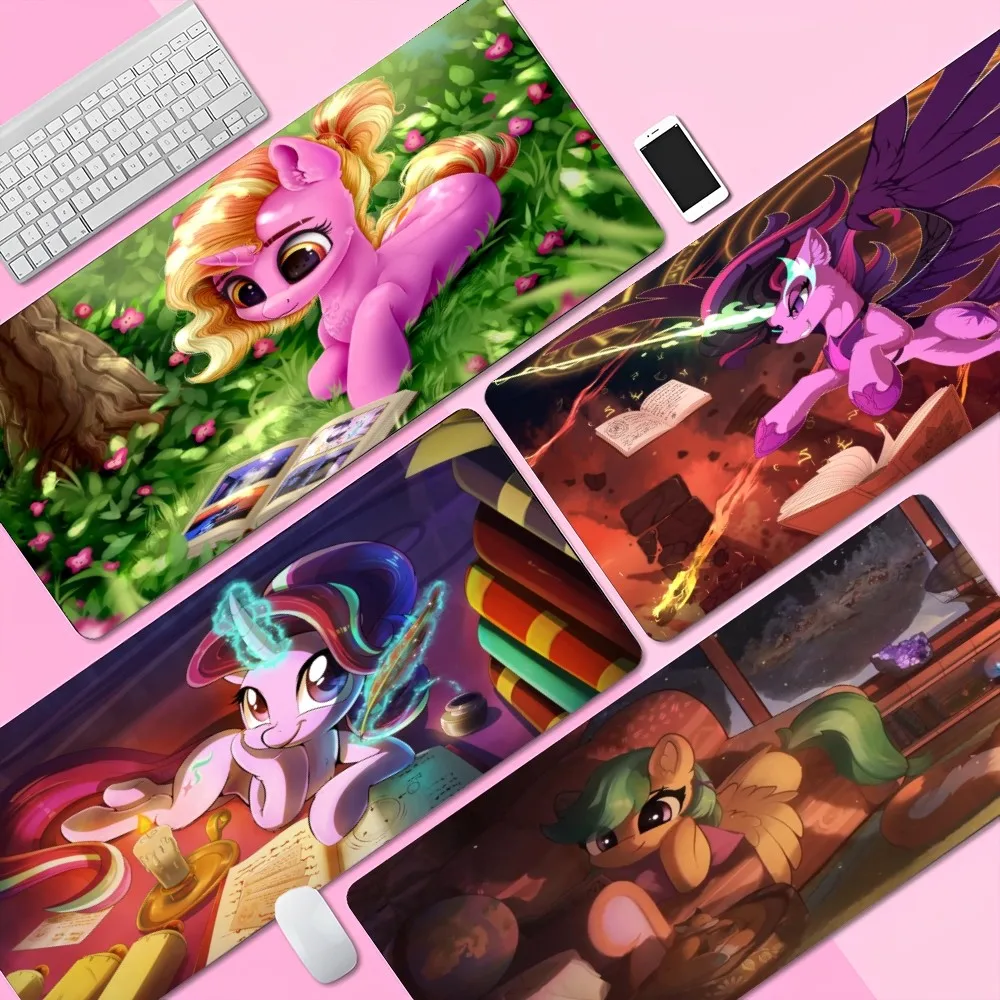 

Animation M-My L-Little Pony Mousepad Boy Pad Natural Rubber Gaming mousepad Desk Mat Size for Gameing World of tanks CSGO Zelda