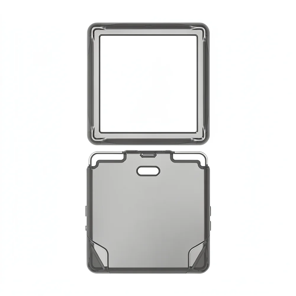 Clear TPU Skin For Anbernic RG Rotate Protective Case Soft Cover Anti Slip Housing Console Protection Accessory