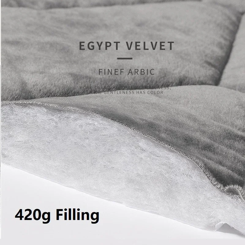 High Quality Velvet Quilted Headboard Cover All-inclusive Super Luxury Soft Thicken Short Plush Quilting Bed Head Cover