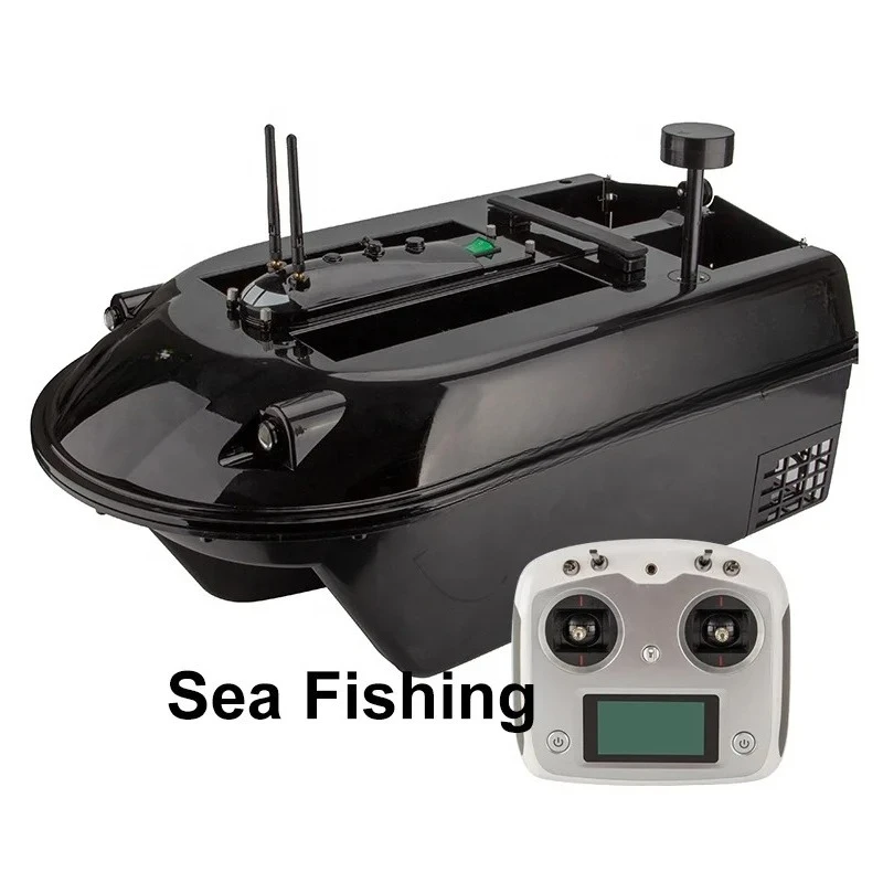 Gold SellerSea Fishing Auto Navigation 8 Feeding Spots Memory 8kg Load Capacity 500M Big Hull Remote Control Fish Bait Boat