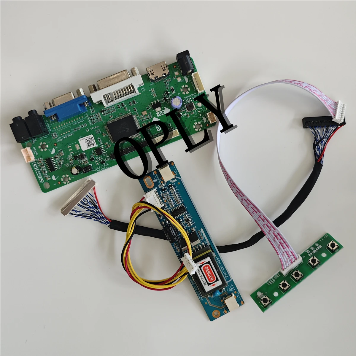 

HDMI-совместимая плата контроллера VGA DVI для ЖК-панели LP154WU2-TLB1 LP154WU2-TLB2 LP154WU2-TLA1 LP154WU2-TLA2 15,4 дюйма, 1920X1200