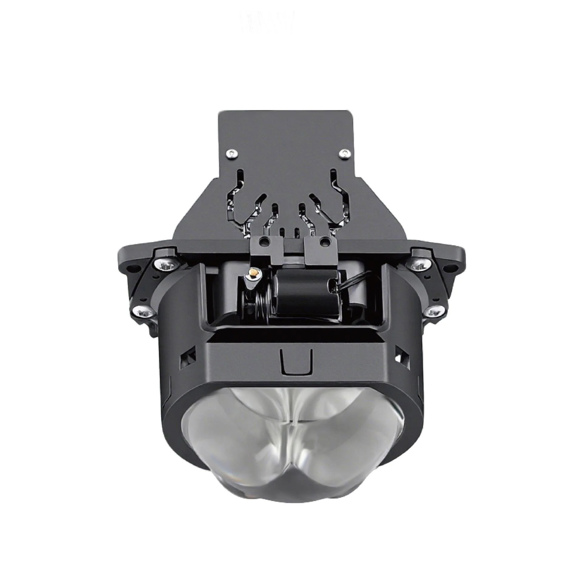 مربع 3 بوصة ثنائية Led جهاز عرض ليزر عدسة 12 فولت 70 واط 6000 كيلو مرحبا لو شعاع مصباح سيارة المصباح التحديثية #3