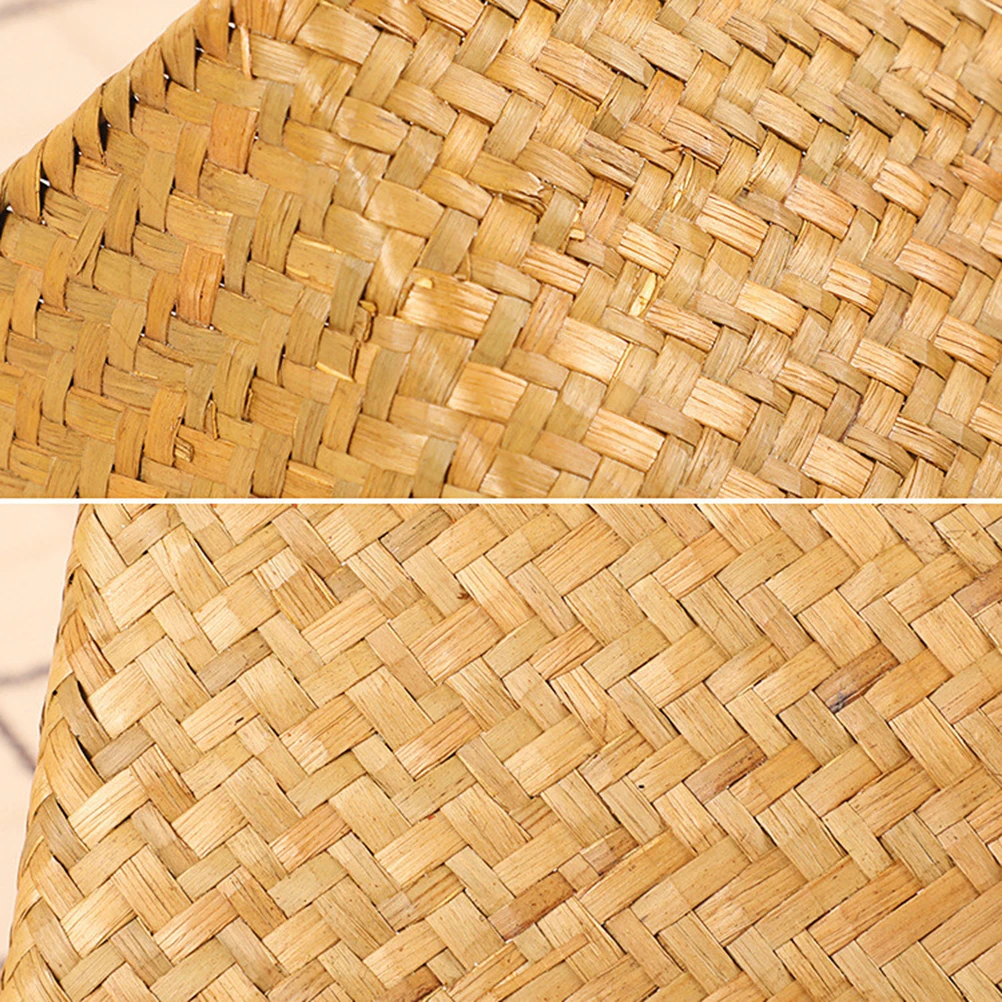 

Portable Rattan Storage Basket Large Capacity Multi- Organizer Natural Handmade Box For Tea Cakes Candies Dried