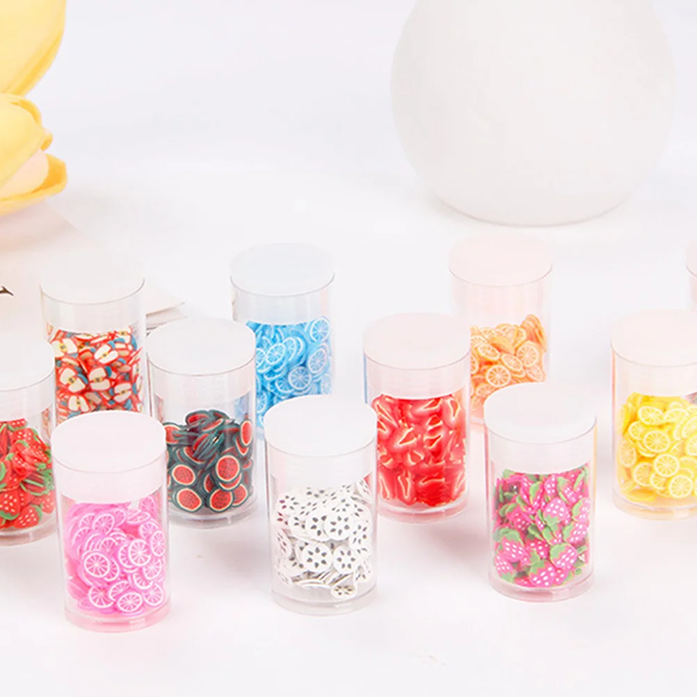 

Фруктовые художественные ломтики, мягкие украшения из полимерной глины, разные формы, цвета, дизайн ногтей, декор «сделай сам», для маникюрного салона, домашнего использования