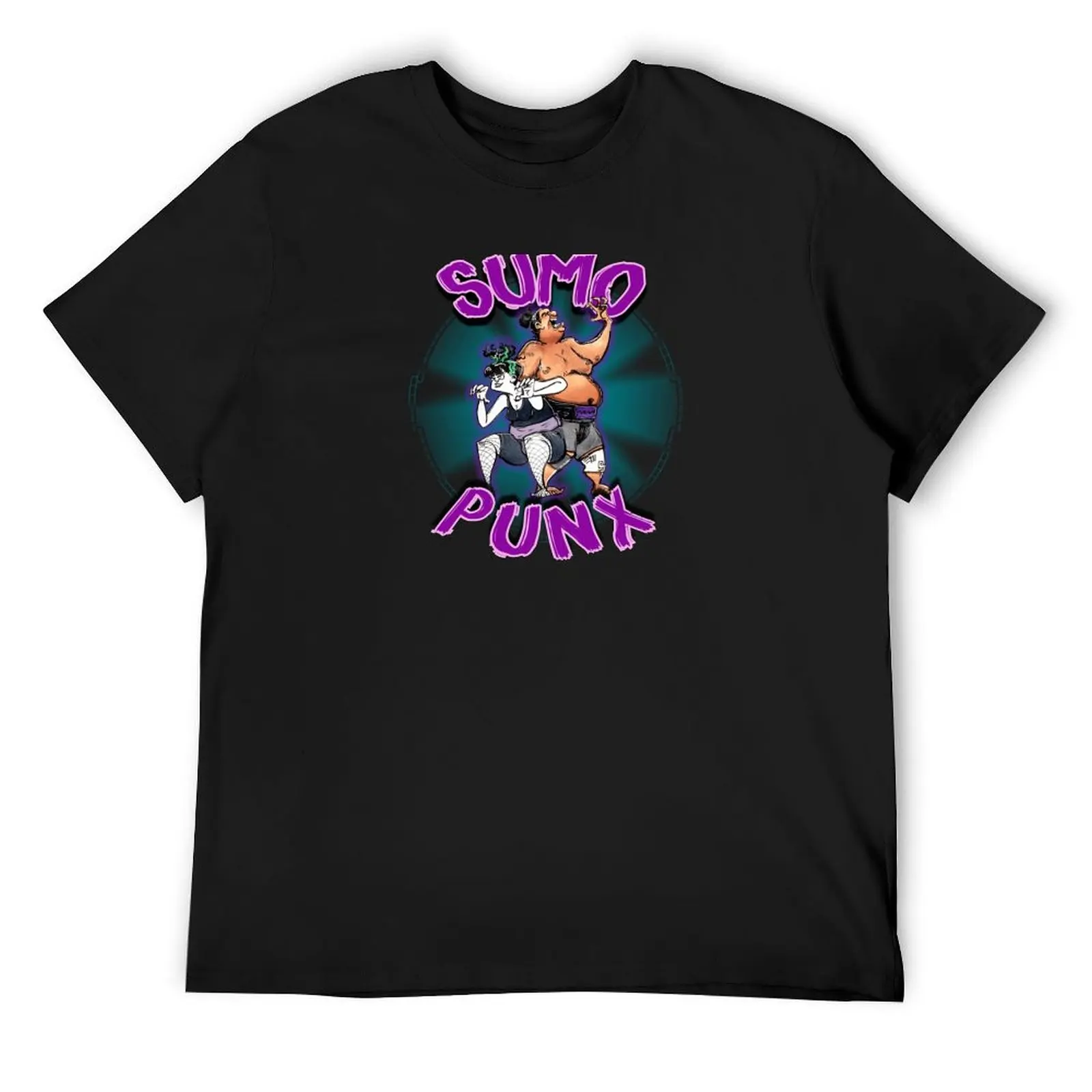 

Sumo Punx Illustrated by Movie Mulligan T-Shirt luxury designer anime shirt tshirts personalised Blouse mens funny t shirts
