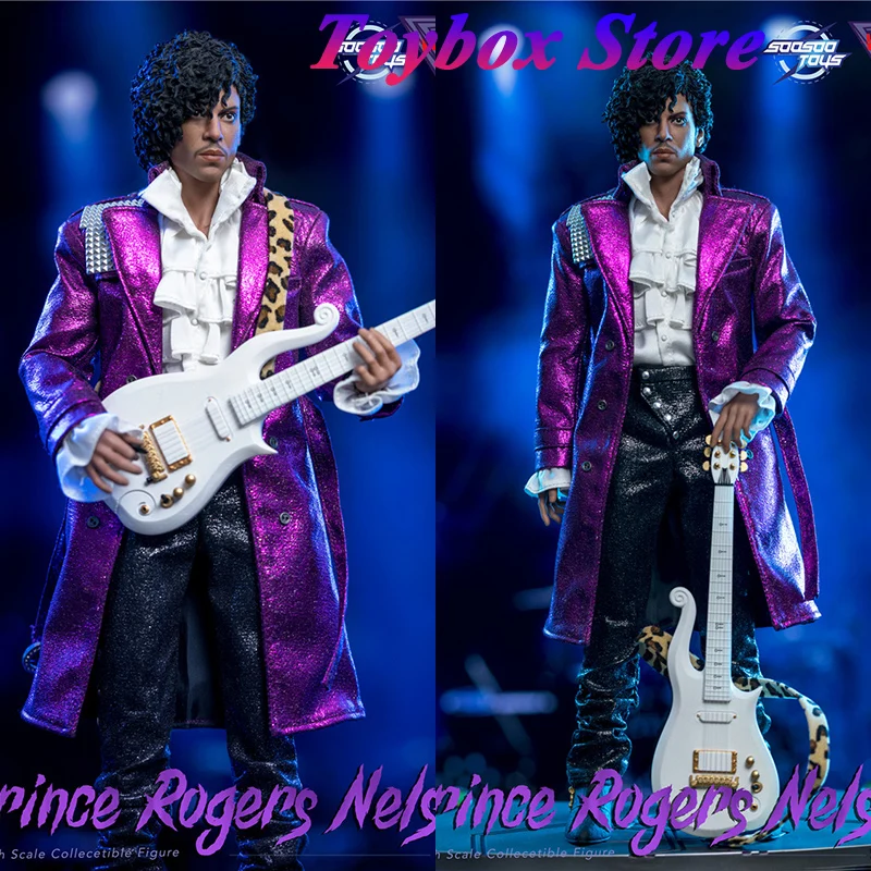 Soosootoys SST-053 1/6 Scale Prince Rogers Nelson Movable Cloth Action Figure Musical Boy Mini 12