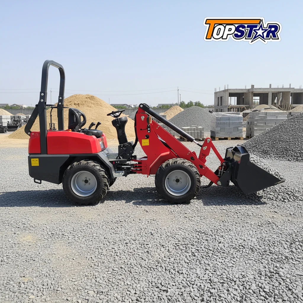 Wheel Loader 4 Ton EURO 5 Multifunctional Loader Warehouse Use Fast Delivery Factory Wholesale