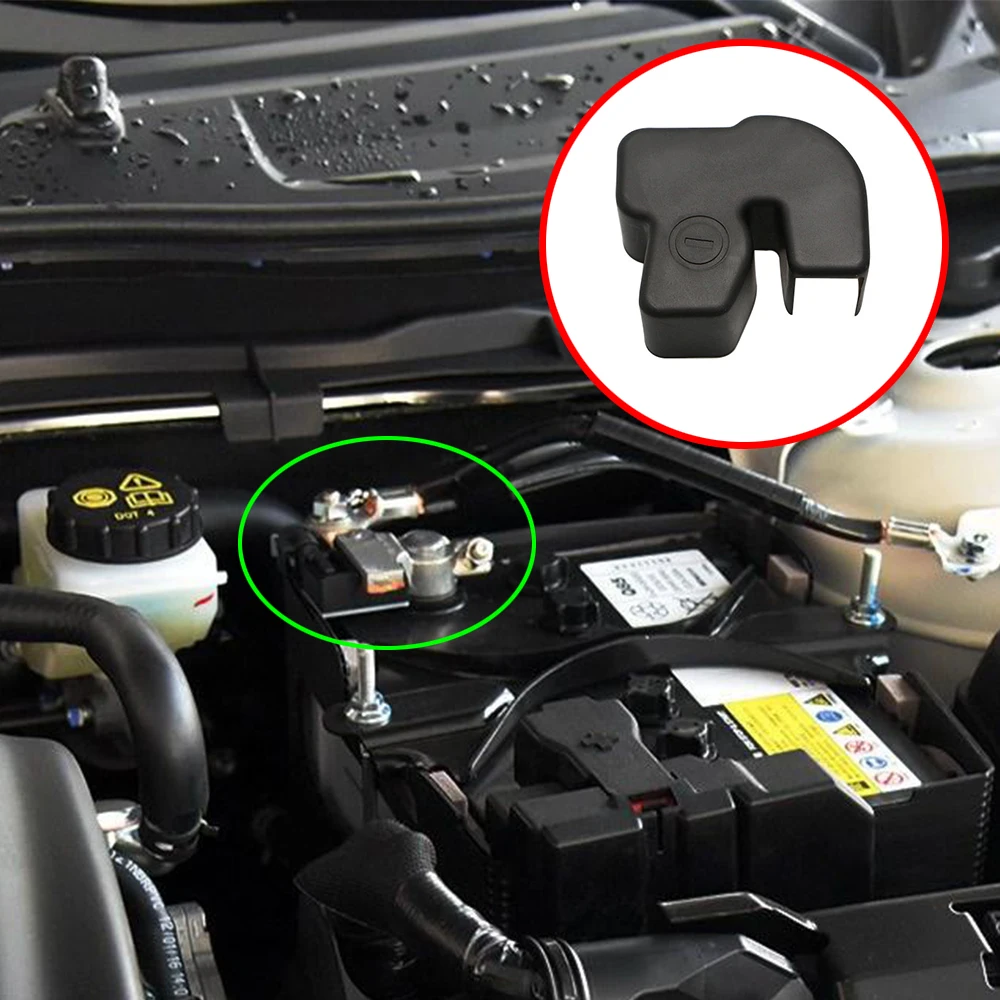 Car Battery Terminal Protective Cover Negative Electrode for Mazda 2 3 6 CX-5 CX-4 Axela Atenza 2013-2018 Accessories