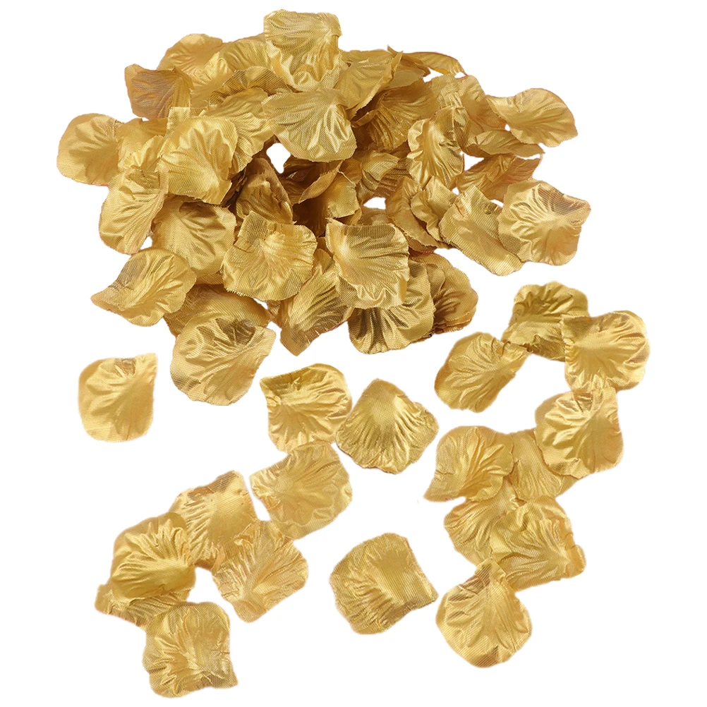 

1200pcs Simulation Rose Petals Artificial Flower Petals For Wedding Party Decor Valentine'S Day Holiday Engagement Celebration