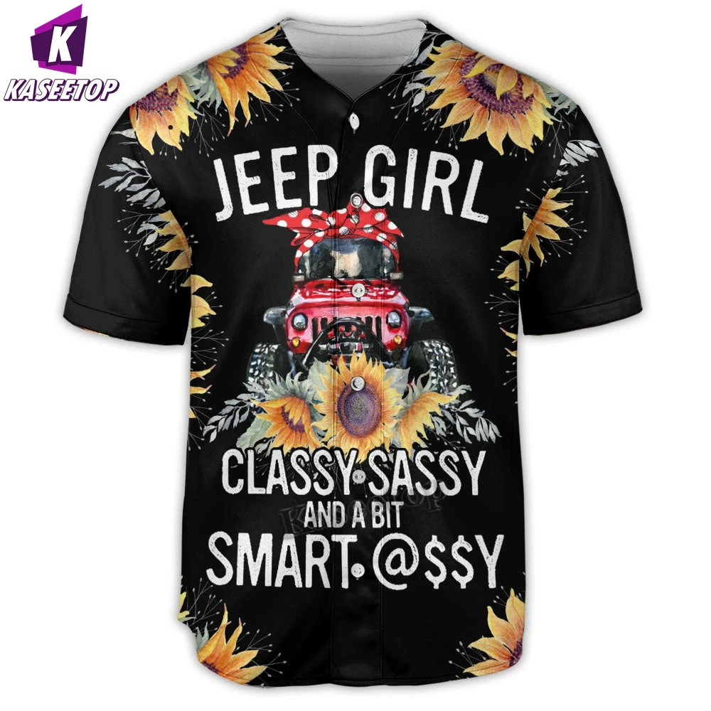 Car Girl Classy Sassy 3D Print T-shirt Boy Tracksuit Baseball Shirt Hip Hop Harajuku Streetwear Men Baseball Jersey Breathable