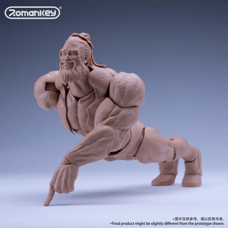 En Stock, escala 1/12, Romankey × Cowl, cuerpo de Buck grande, colección de figuras de acción articuladas, adornos, modelo de juguete, regalos