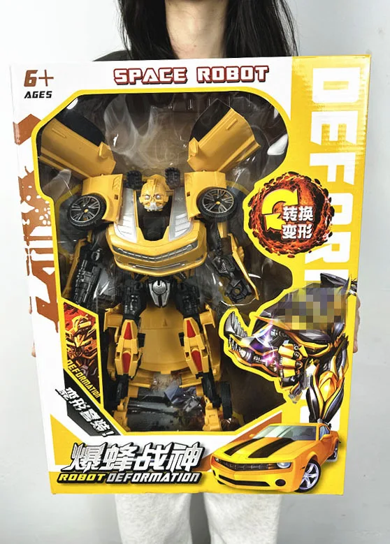 หุ่นยนต์ของเล่น รถ นักรบ แอ็คชั่นฟิกเกอร์ หุ่นยนต์เด็ก ของเล่นโมเดล