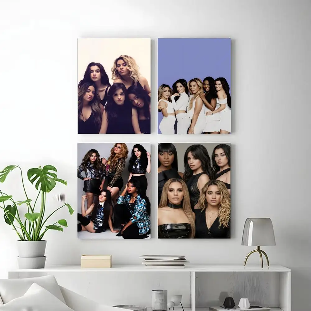 celebrity F-Fifth Harmony Poster Wall art print art suitable for living room bedroom bar parlor home decor gift view 4