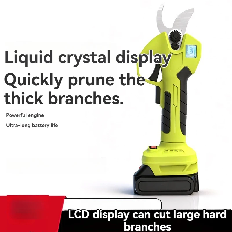 Li-ion Battery Powered Electric Pruning Scissors for Branches