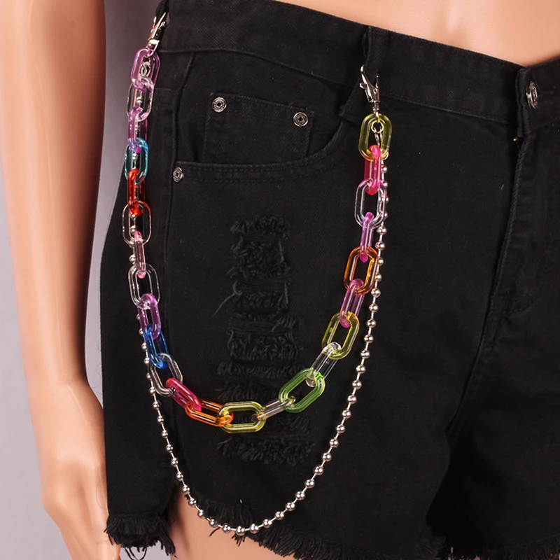 Ювелирные изделия, сексуальные малышки, яркие цветные мишки, поясные цепочки, женские модные цветные цепочки, цепочки для тела
