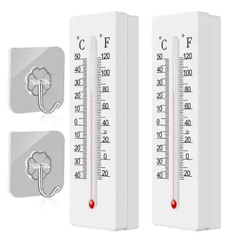 2 szt. Termometr dekoracyjny ukryj przekiercję klucza ukryte przegródki tajny schowek pojemnik na zewnątrz pojemnik na pieniądze