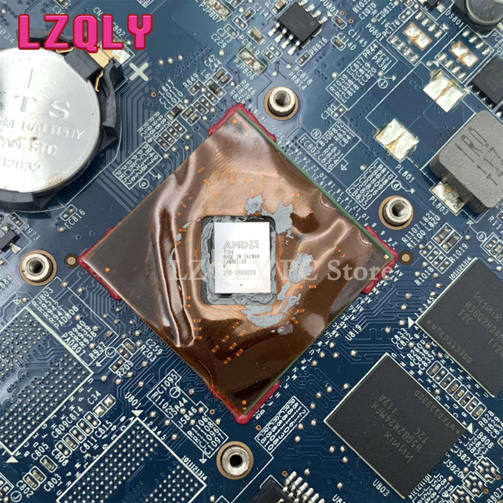 LZQLY para HP DV6 DV6-6000 659998 -001 665347 -001 641487 -001 659147 -001 PLACA MADRE PARA PORTÁTIL Tablero Principal DDR3 HM65 512MB GPU