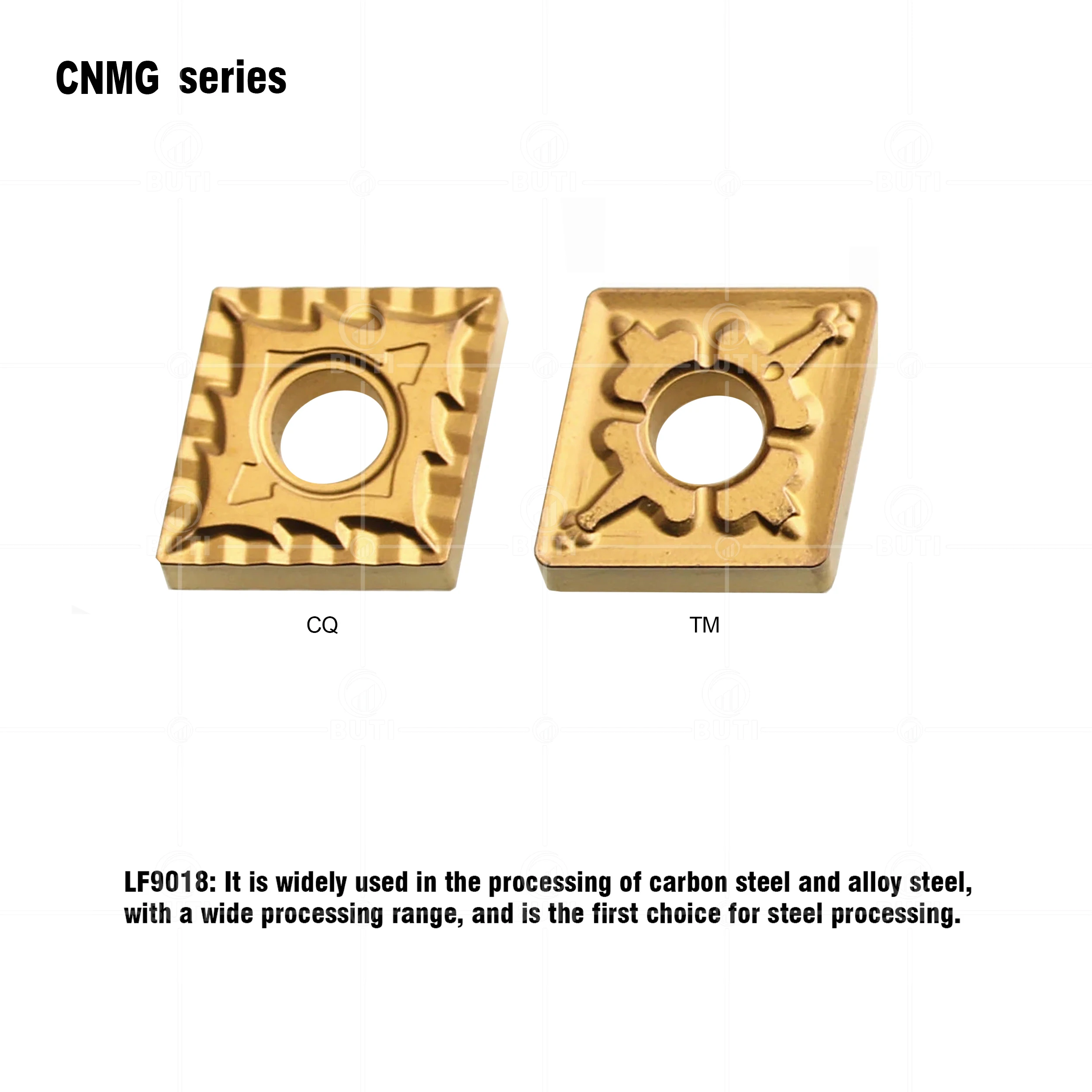 Imagem -05 - Deskar 100 Original Cnmg120404 Cnmg120408 tm cq Lf9018 Cnc Torno Cortador Corte Torneamento Ferramentas Carboneto Inserções para Peças de Aço