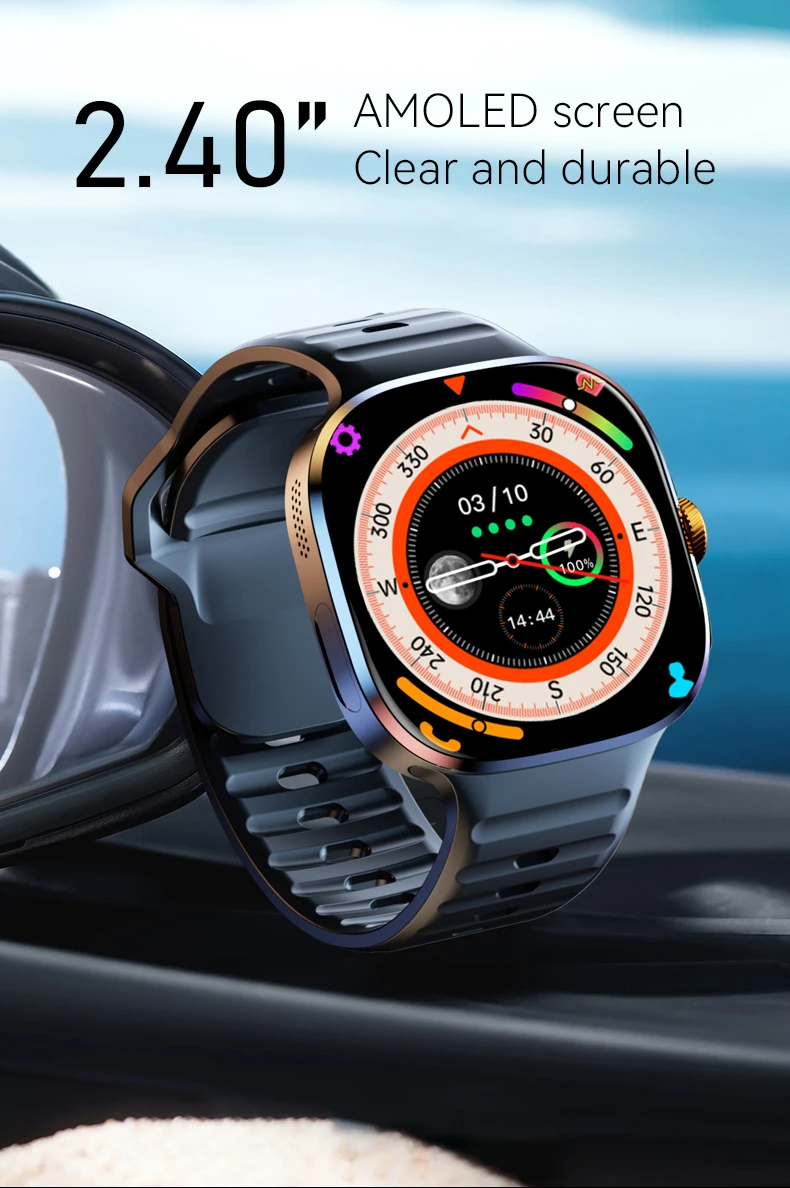 Neue 4G/5G Smartwatch 2,4-Zoll 720*720 Amoled Android 10.0 1000W Kamera GPS WIFI SIM-Karte 2100mAh Akku Smartwatch für Männer und Frauen – Detail 3
