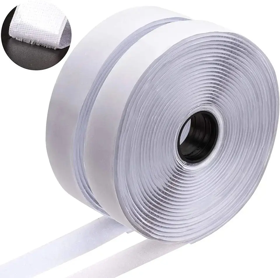 5M Magic Sticker  tape self-adhesive hook and loop buckle strong double-sided velcro tape DIY process 20/25/30/50mm