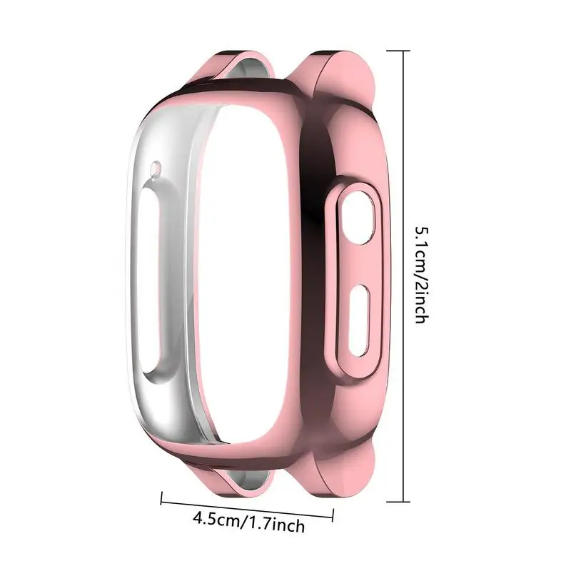 For XPLORA X5 Play Child Smart Watch Electroplated TPU Screen Protector Frame Case Cover Accessories