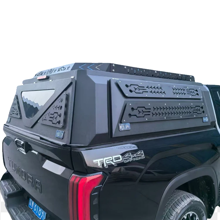 

Made in China New Design Cool Style Manganese Steel Material Pickup Truck Hard Top Canopy for TUNDRA