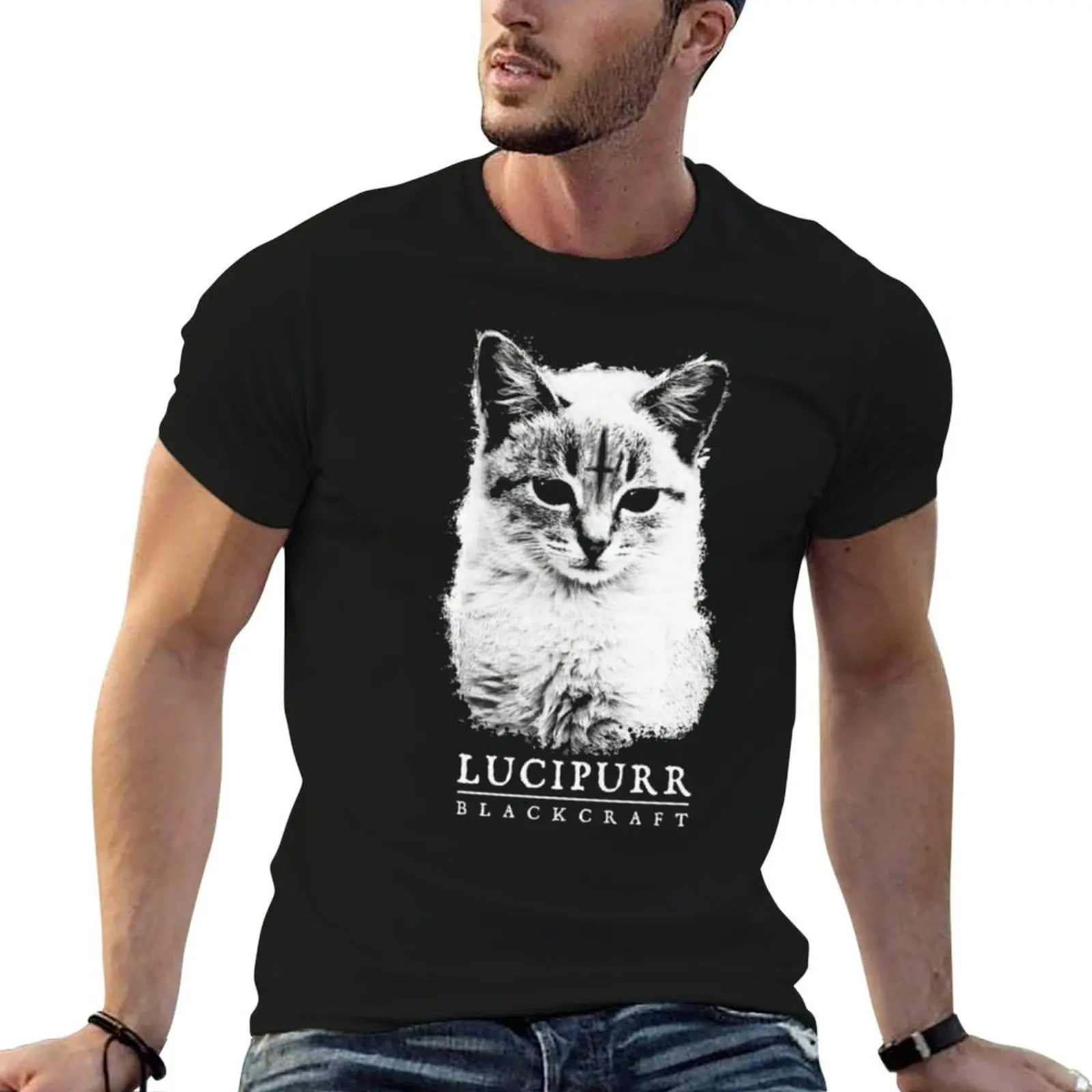 lucipurr T-Shirt baggy shirts quick drying clothes for men