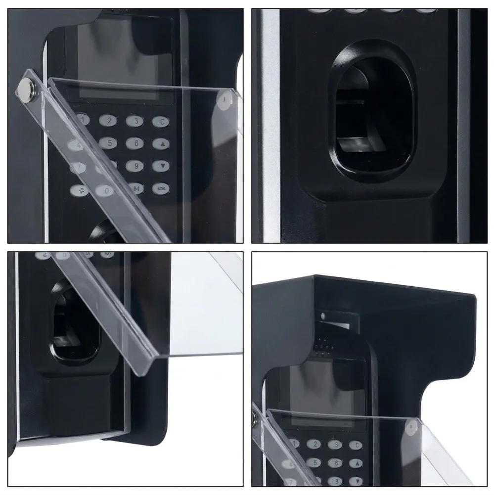 Facial Recognition Cover Doorbell Sun Shade Dual Size Options for Easy Mount Design 24*9*12CM For Outdoor Building Entry