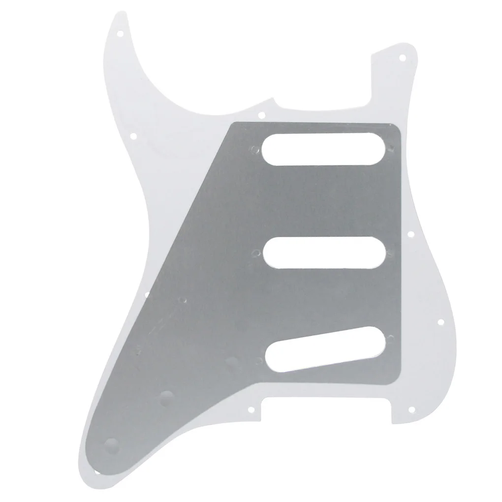 FLEOR SSS 11-Loch-Gitarren-Schlagbrett ST-Kratzplatte mit Schrauben für Gitarrenzubehör, 13 Farben zur Auswahl – Detail 24